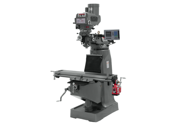 JET JT9-690301 JTM-4VS Mill With ACU-RITE 303 DRO & X-Axis Powerfeed