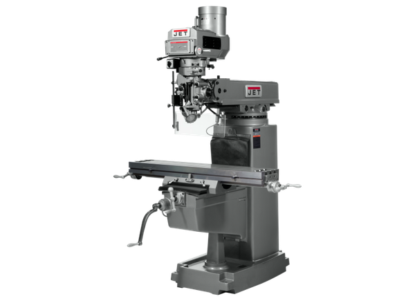 JET JT9-690307 JTM-1050VS2 Mill With ACU-Rite 303 DRO, X & Y-Axis Powerfeeds