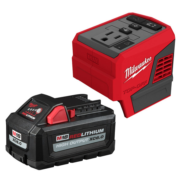 Milwaukee 2846-21HO M18 175W Power Supply+Battery