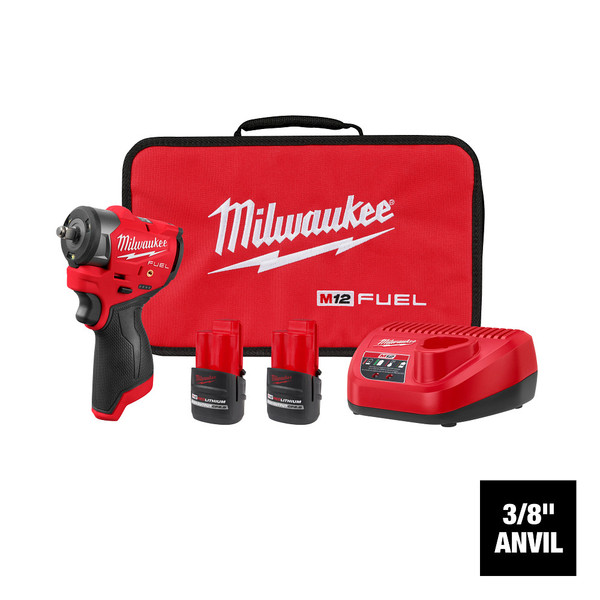 Milwaukee 3049-22 M12 FUEL 3/8" SCIW w/ FR Kit