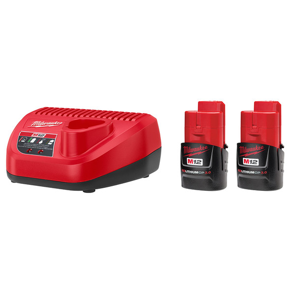 Milwaukee 48-11-2432P M12 Battery Starter Kit