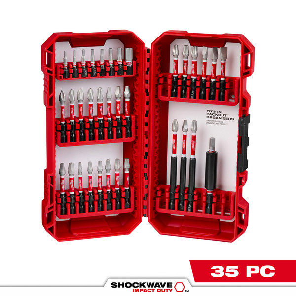 Milwaukee 48-32-4032 35PC Impact Driver Bit Set