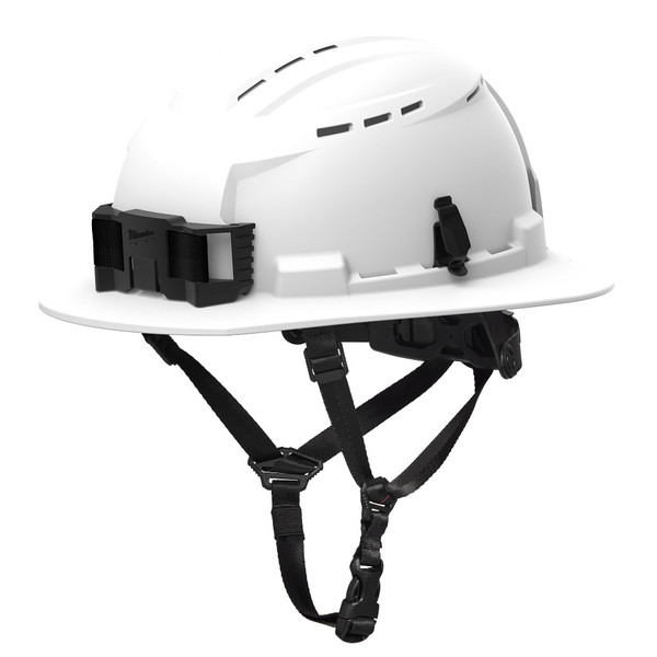 Milwaukee 48-73-1650 WH FULL BRIM HELMET VNT CLASS C