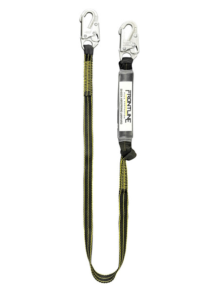 Frontline LIS61SDL Frontline LIS61SDL Oil and Gas 6' Single Leg Lanyard with Snap Hooks