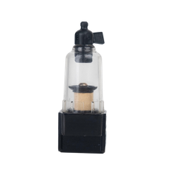 Midland Metal AF2 Air Line Filter, 1/4 in FNPT Inlet, 1/4 in FNPT Outlet, Steel, Copper, Polymer