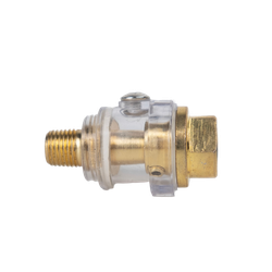 Midland Metal AL1 Economy Air Line Lubricator, 1/4 in FNPT Inlet x 1/4 in MNPT Outlet, 120 psi Pressure