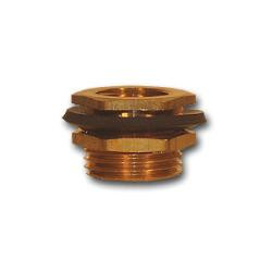 ANDERSON METALS 07493-1212 Evaporating Cooler Adapter, 3/4-in MGH x 3/4-in FGH, Brass