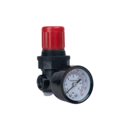 Midland Metal AR3 Air Line Regulator, 3.5 in Length, 1/4 in FNPT Inlet x 1/4 in FNPT Outlet, 180 psi