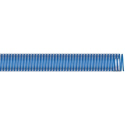 BUCHANAN RUBBER SATLT-125 Saturn Low Temperature Water Suction Hose, 100 ft L, 80 psi, PVC Tube, Clear