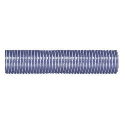 BUCHANAN RUBBER TPU-100 Ducting Hose, 1 in Nominal, 25 ft L, 15 psi, TPU Tube, Clear
