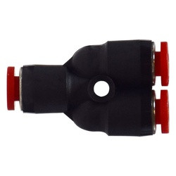 CHAMPION BRASS 289PPC-12MM Push-to-Connect Union Wye, 12 mm Push-to-Connect x 12 mm Push-to-Connect x 12 mm Push-to-Connect, Composite