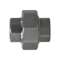 Midland Metal 101603 Union, 1/2-in Female NPT x 1/2-in Female NPT, Steel, 3000 lb