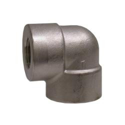 Midland Metal 105108 90 deg Elbow, 2 in FPT x 2 in FPT, Stainless Steel, 3000 lb