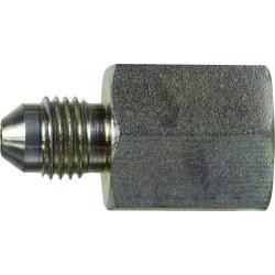 Midland Metal 24052024 Straight Adapter, 1-1/4-in Male JIC x 1-1/2-in Female NPTF, Steel