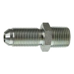 STAINLESS ADAPTERS SS2706-24-24 Bulkhead Adapter, 1-1/2-in Male JIC x 1-1/2-in Male NPTF, Stainless Steel