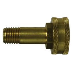 ANDERSON METALS 707420-1212 Swivel Adapter, 3/4-in FGH x 3/4-in MPT, Brass
