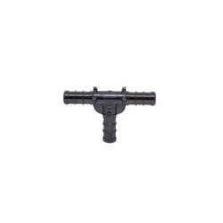 Midland Metal 35248 Reducing Tee, 3/4-in PEX x 1/2-in PEX x 3/4-in PEX, Polyphenylsulfone