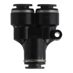 Midland Metal CDQ89-6 Union Wye, 3/8-in Push-to-Connect x 3/8-in Push-to-Connect x 3/8-in Push-to-Connect, Composite