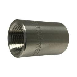 Midland Metal 63414B1 Barstock Coupling, 3/4 in FPT x 3/4 in FPT, Stainless Steel, 1000 lb