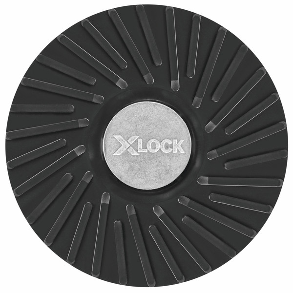 Bosch MGX0600 6 In. X-LOCK Backing Pad with X-LOCK Clip - Medium Hardness