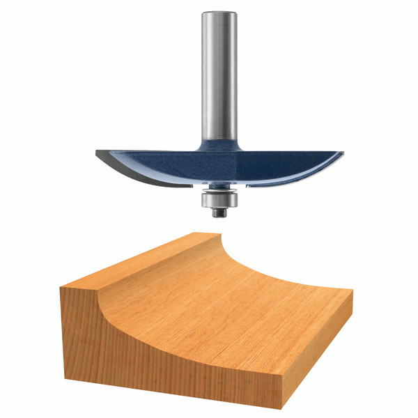 Bosch 85641M 3-3/8 In. x 1/2 In. Carbide Tipped Cove Raised Panel Bit