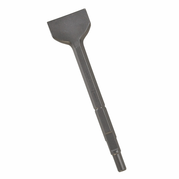 Bosch HS1817B10 10 pc. 2 In. x 12 In. Scaling Chisel Tool Round Hex/Spline Hammer Steel