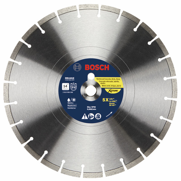 Bosch DB1441E 14 In. Xtreme Segmented Rim Diamond Blade
