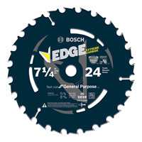Bosch DCB724 7-1/4 In. 24 Tooth Edge Circular Saw Blade for Framing