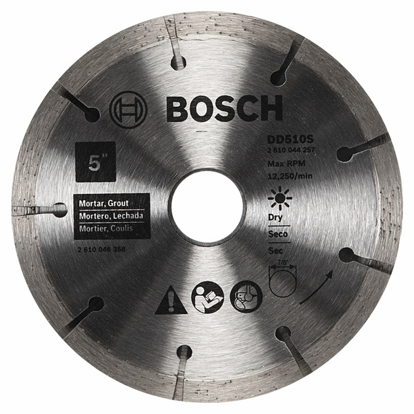 Bosch DD510SB10 5 In. Standard Sandwich Tuckpointing Blade 10 Pk.