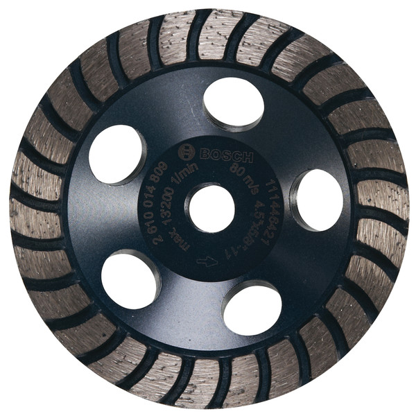 Bosch DCTH0501 5 In. Turbo Row Diamond Cup Wheel