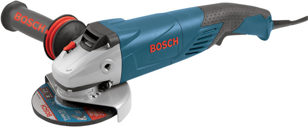 Bosch 1821 5 In. 9.5 A Rat Tail Angle Grinder