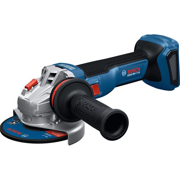 Bosch GWS18V-11SN 18V Brushless 4-1/2  5 In. Angle Grinder with Slide Switch (Bare Tool)