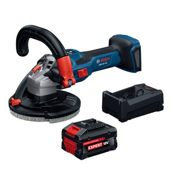 Bosch GBR18V-15SN18X 5 In. 18V Concrete Surface Grinder