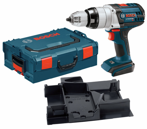 Bosch HDH181BL 18V Brute Tough 1/2 In. Hammer Drill/Driver with L-Boxx Carrying Case