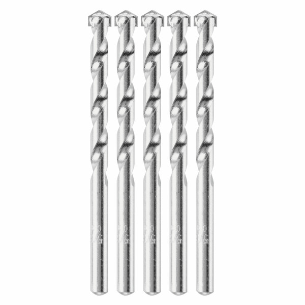 Bosch BM5210 5 pc. 5/16 In. X 2 In. X 4 In. Fast Spiral Rotary Masonry Drill Bits