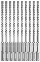 Bosch HCFC2041B10 10 pc. 1/4 In. x 4 In. x 6 In. SDS-plus Bulldog Xtreme Carbide Rotary Hammer Drill Bits