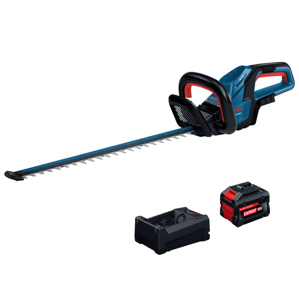 Bosch GHE18V-60-2N18X 18V 24 In. Cordless Hedge Trimmer Kit