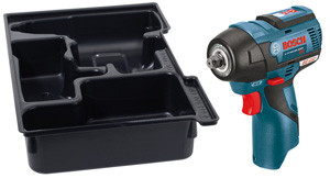Bosch PS82BN 12V Max EC Brushless 3/8 In. Impact Wrench with Exact-Fit Insert Tray