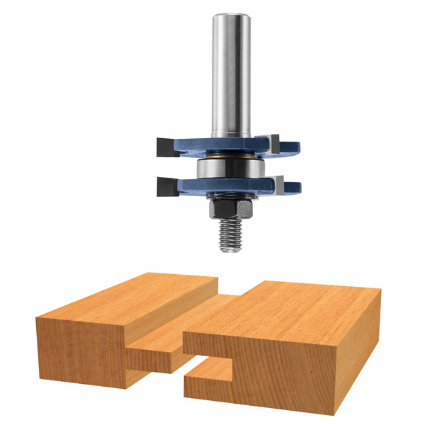 Bosch 84623M 1-7/8 In. x 1/4 In. Carbide Tipped Tongue and Groove Bit