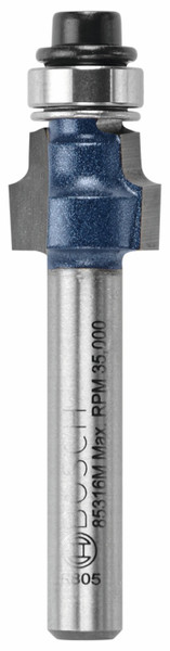 Bosch 85316MC 1/2 In. x 3/8 In. Carbide-Tipped Smooth-Edge Laminate Trim Router Bit