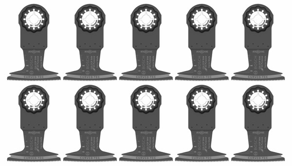 Bosch OSL212F-10 2-1/2 In. Starlock Oscillating Multi Tool Bi-Metal Plunge Cut Blade 10 pk.