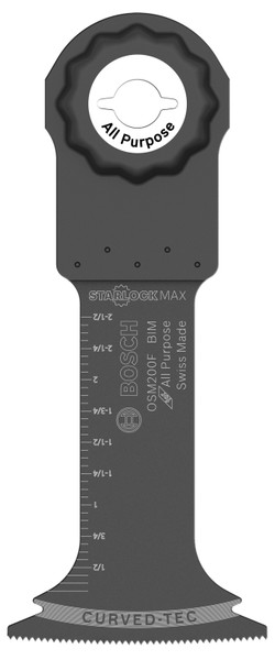 Bosch OSM200F 2 In. StarlockMax Oscillating Multi Tool Bi-Metal Plunge Cut Blade