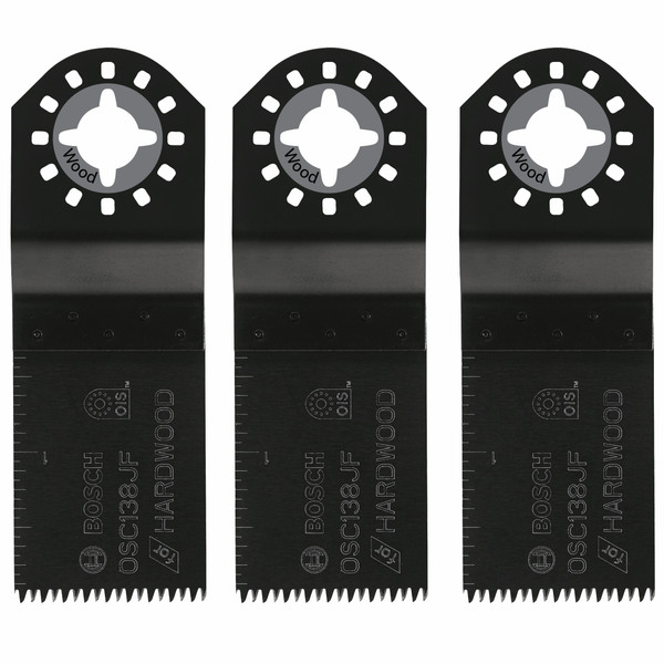 Bosch OSC138JF-3 1-1/4 In. Multi-Tool Plunge Cut Blade 3 Pk.