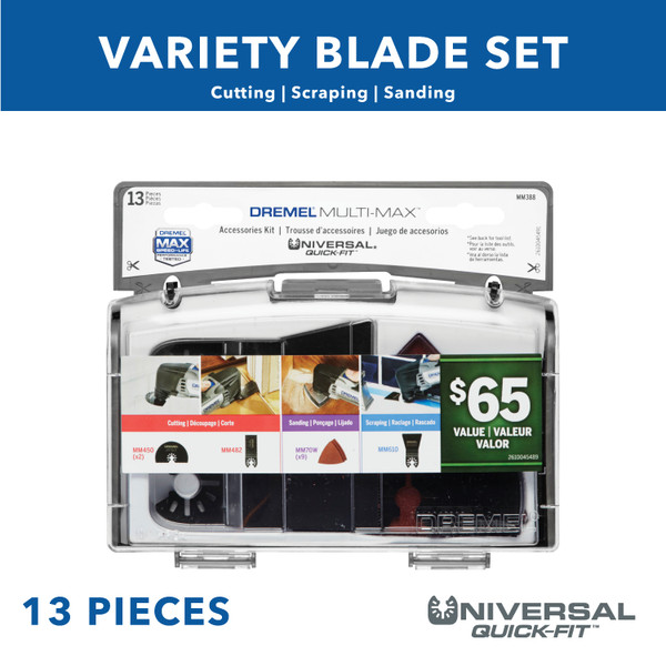 Dremel MM388 Multi-Max Oscillating Tool Accessory Kit