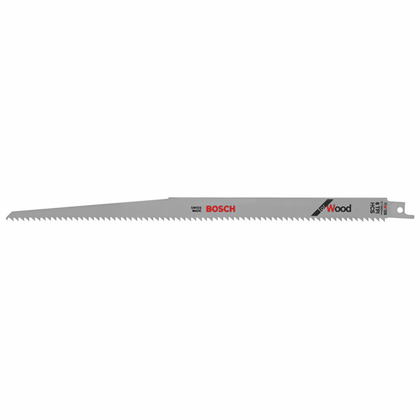 Bosch RW126 5 pc. 12 In. 6 TPI Wood Reciprocating Saw Blades