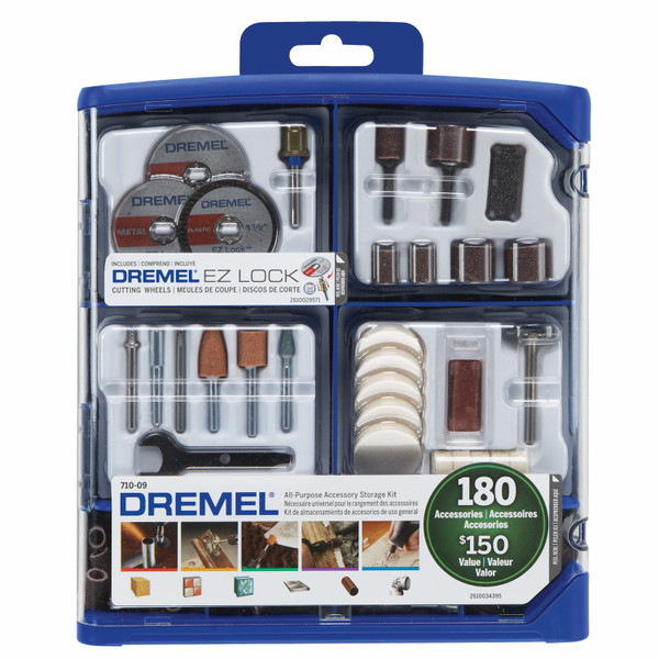 Dremel 710-09 180 pc. Rotary Accessory Kit