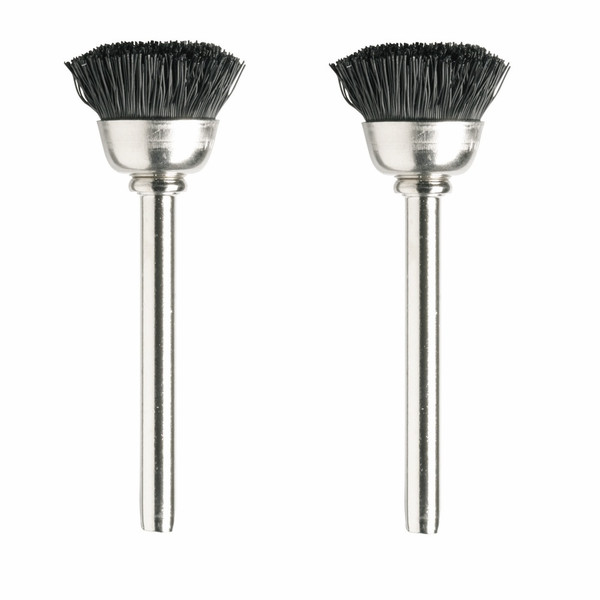 Dremel 404-02 1/2 In. Nylon Bristle Brushes