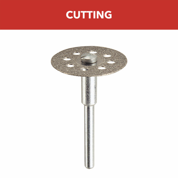 Dremel 545-03 1 In. Diamond Coated Wheel