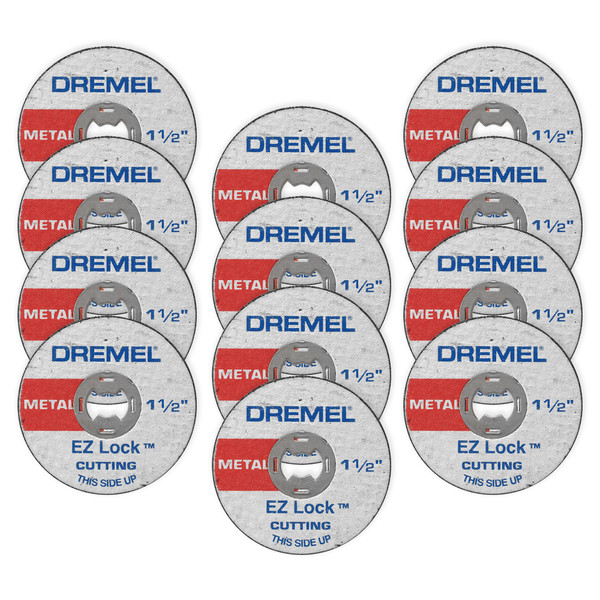 Dremel EZ456B 1-1/2 In. (3.2 mm) EZ Lock Cut-Off Wheel