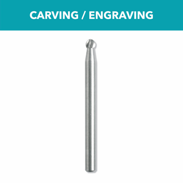 Dremel 191 1/8 In. (3.2 mm) Carving Bit